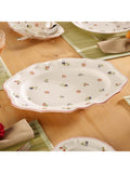 Villeroy & Boch Petite Fleur porcelain oval platter 42.5cm - British product