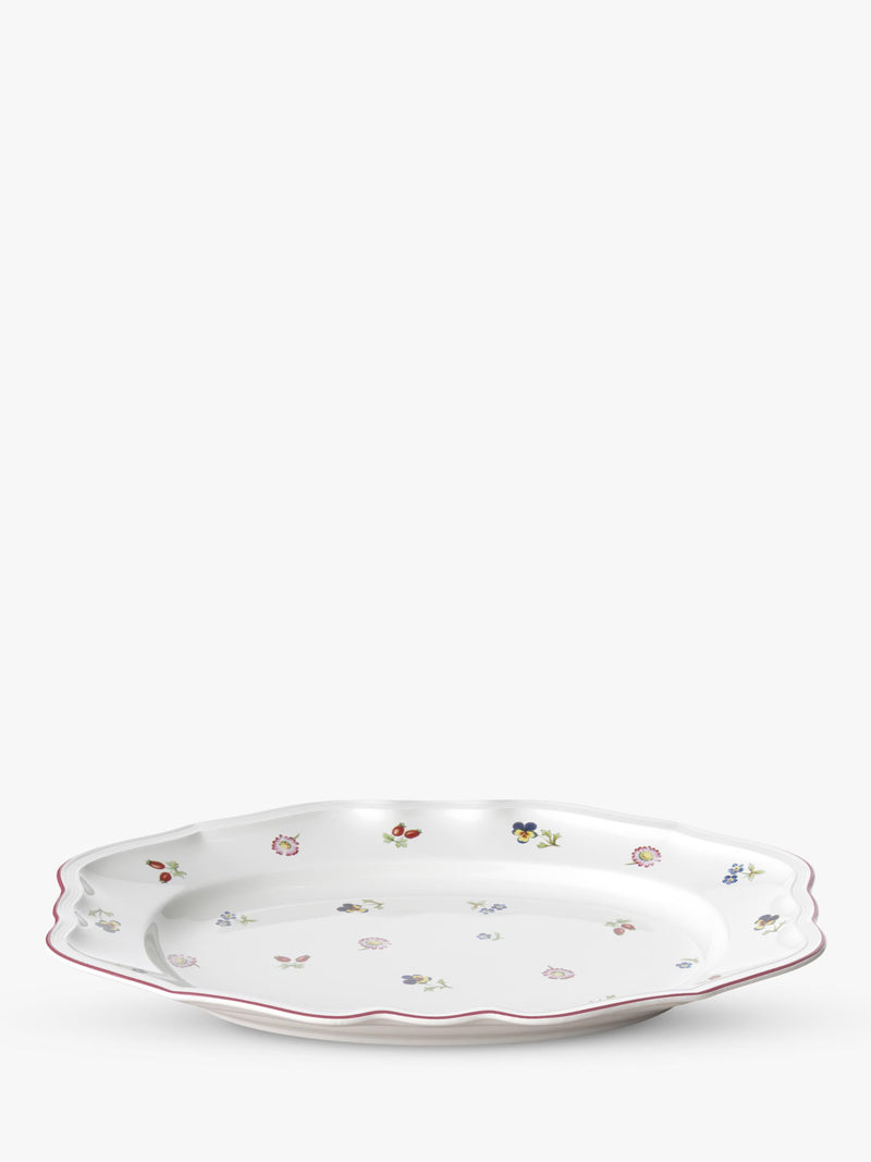 Villeroy & Boch Petite Fleur porcelain oval platter 42.5cm - British product