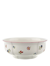 John Lewis Villeroy & Boch Petite Fleur Porcelain Salad Bowl Multi 23cm- Buy online at McGrocer