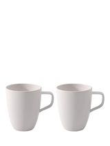 John Lewis Villeroy & Boch Artesano Porcelain Mug Set of 2 290ml White- Buy online at McGrocer