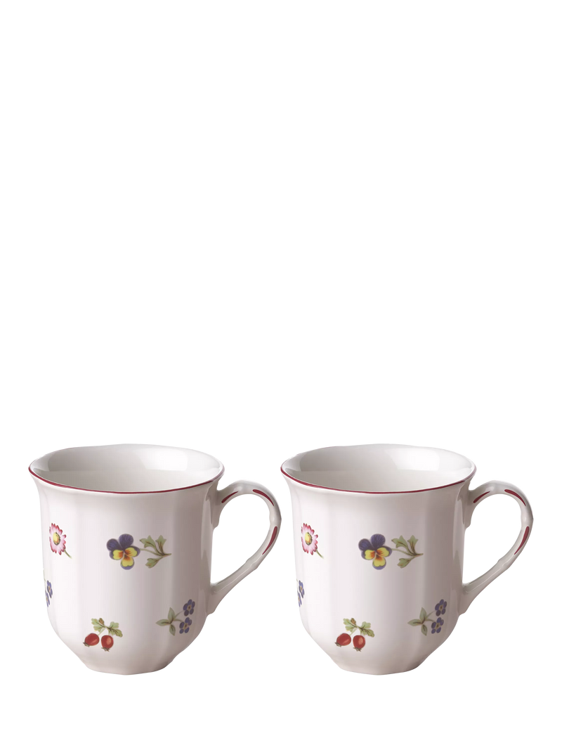 Villeroy Boch Petite Fleur mug set 250ml - British product