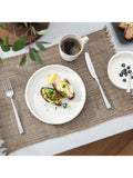 Villeroy & Boch dinnerware starter set 8 piece white, imported from the UK