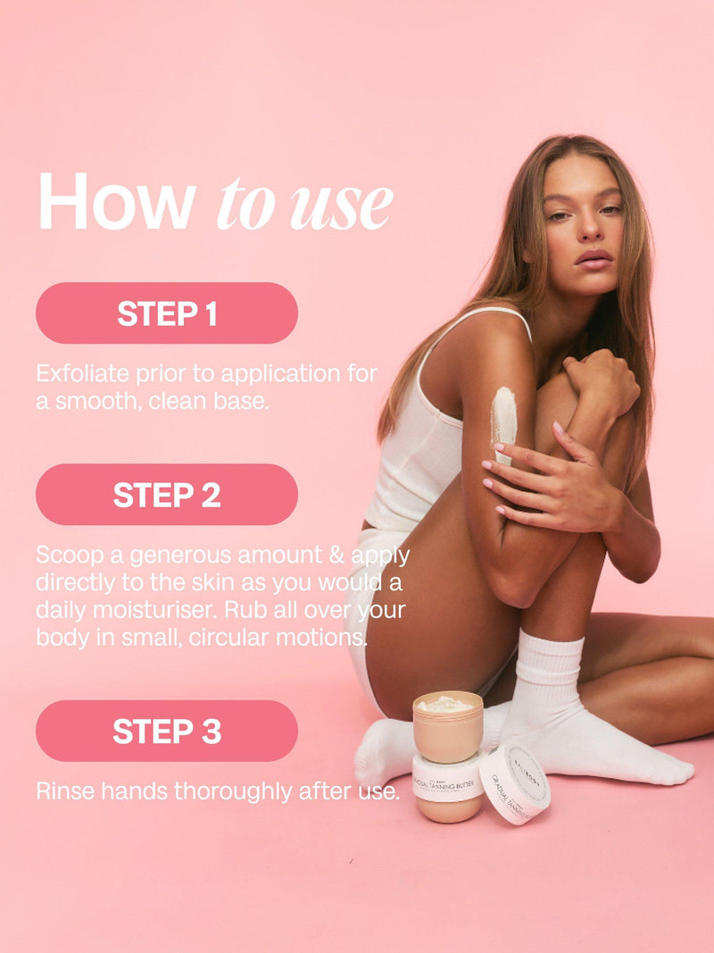 Bali Body Gradual Tanning Butter 200g, imported from the UK