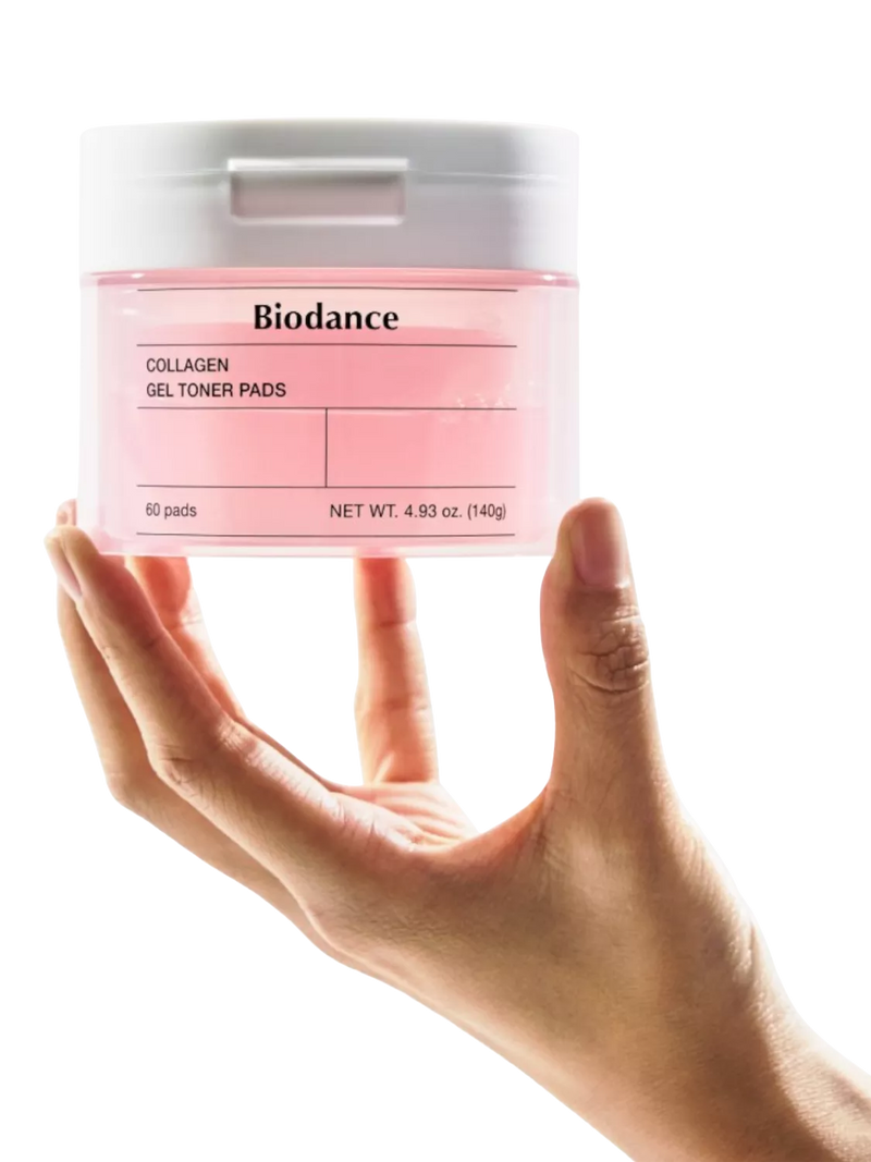 Biodance collagen gel toner pads 60 count, imported from the UK