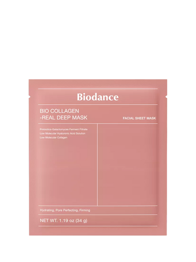 John Lewis Biodance BioCollagen Real Deep Facial Sheet Mask, 4 Pack, 136g- Buy online at McGrocer