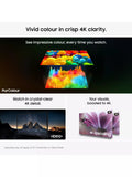 Samsung 50-inch 4K Smart TV Black - British product