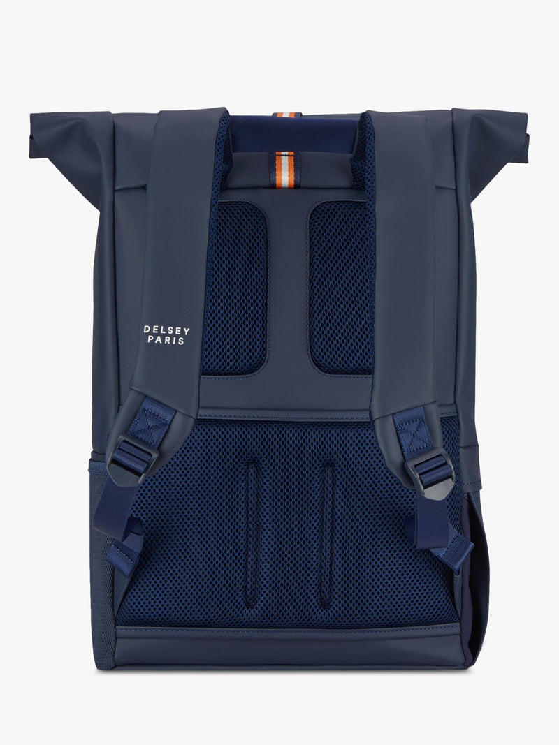 DELSEY Roland-Garros roll-top backpack 26L navy blue, UK version