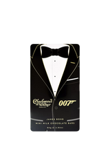 John Lewis Charbonnel et Walker James Bond Mini Chocolate Bar Milk Chocolate Tin, 80g- Buy online at McGrocer