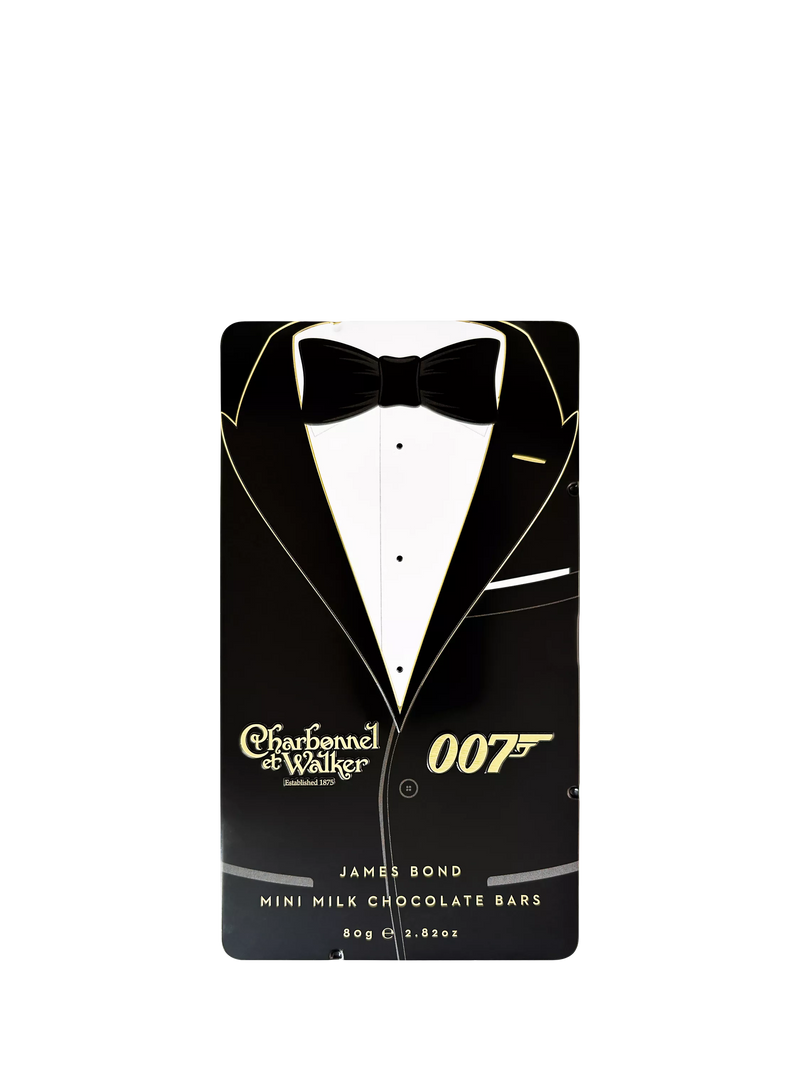 Charbonnel et Walker James Bond chocolate tin 80g - British product