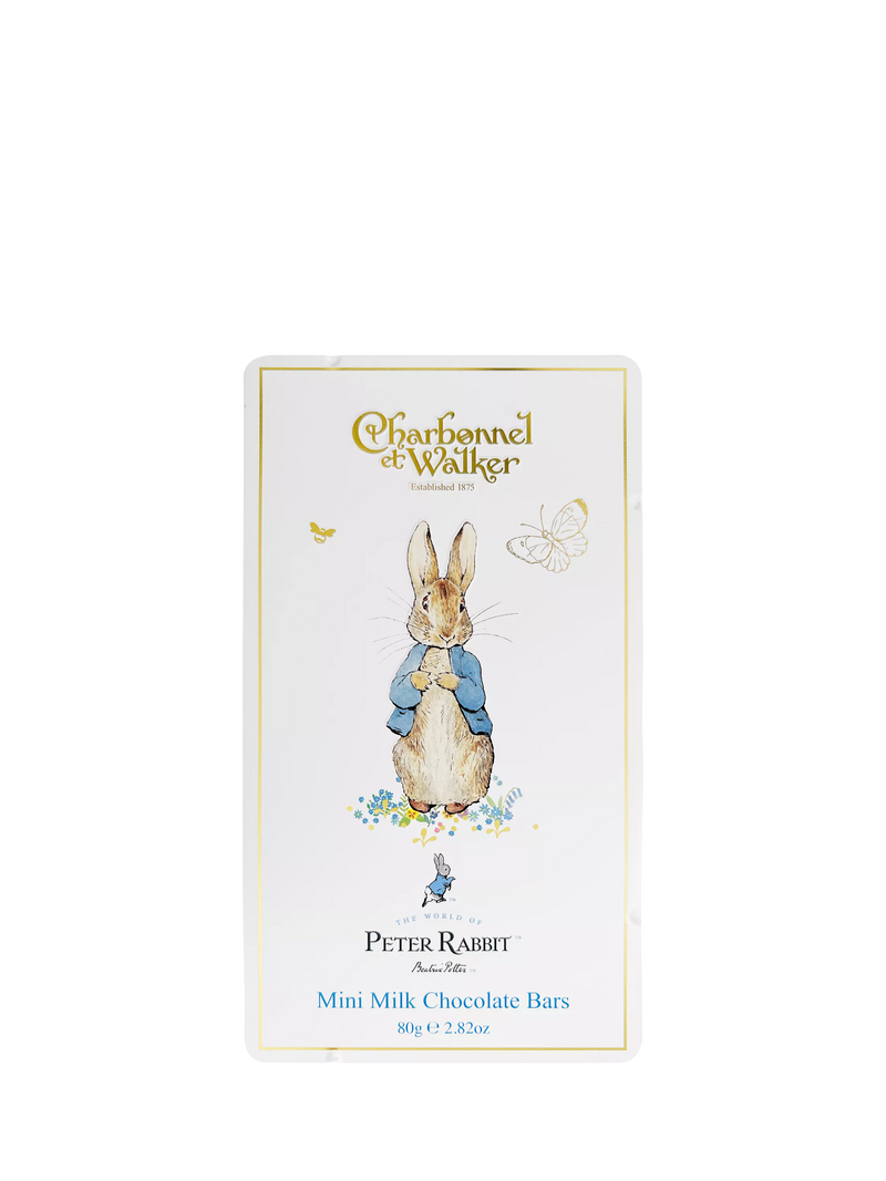 Charbonnel et Walker Peter Rabbit milk chocolate tin 80g, UK version