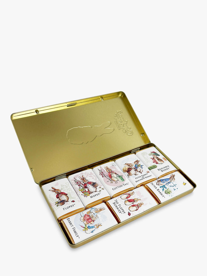 Charbonnel et Walker Peter Rabbit milk chocolate tin 80g, UK version