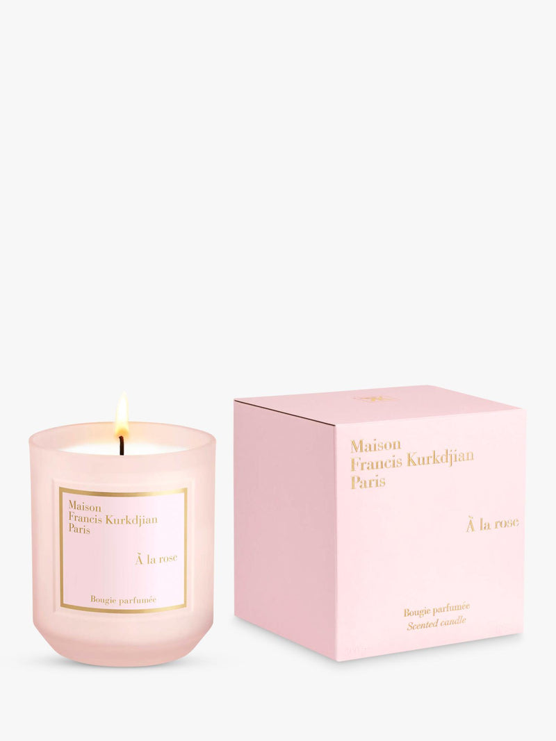 Maison Francis Kurkdjian À La Rose scented candle 300g, imported from the UK