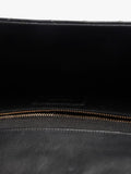 Saint Laurent pre-loved leather envelope bag with gold hardware (British brand)