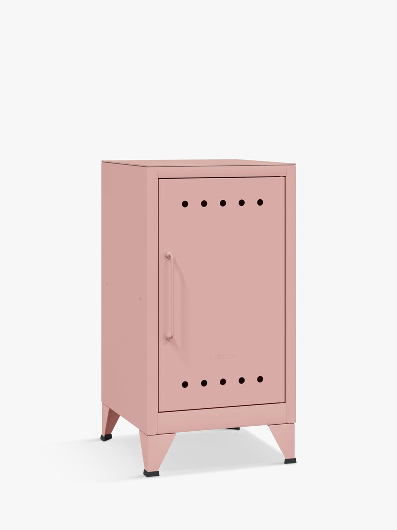 Bisley Fern Mini side table locker Palest Pink, imported from the UK