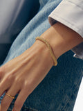 Missoma gold open claw cuff bracelet (British brand)