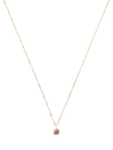 John Lewis Missoma 14ct Yellow Gold Birthstone Pendant Necklace- Buy online at McGrocer