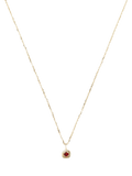 Missoma 14ct Yellow Gold Birthstone Pendant Necklace