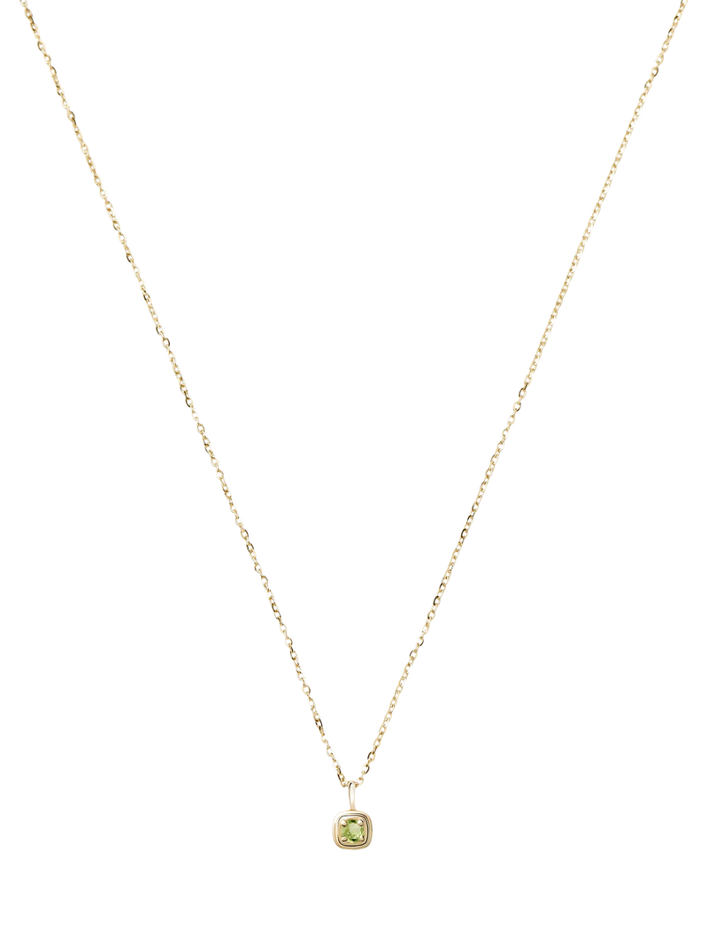 Missoma 14ct Yellow Gold Birthstone Pendant Necklace
