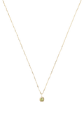 Missoma 14ct Yellow Gold Birthstone Pendant Necklace