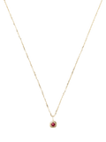 Missoma 14ct Yellow Gold Birthstone Pendant Necklace