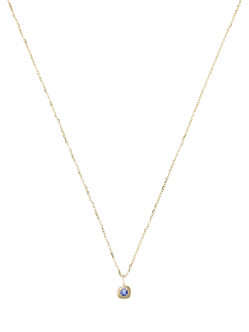 Missoma 14ct Yellow Gold Birthstone Pendant Necklace