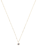 Missoma 14ct Yellow Gold Birthstone Pendant Necklace