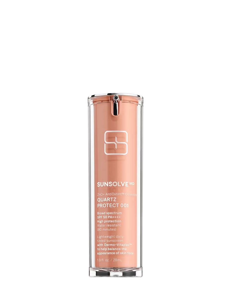SunsolveMD tinted sunscreen Quartz Protect 001 28ml, imported from the UK