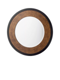 Laura Ashley round wall mirror mottled bronze 60cm, UK version