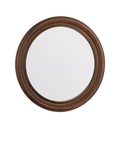 Laura Ashley round wall mirror 60cm dark stain, imported from the UK
