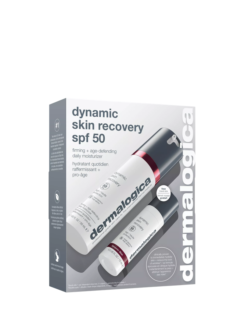Dermalogica Dynamic Skin Recovery SPF 50 set, imported from the UK