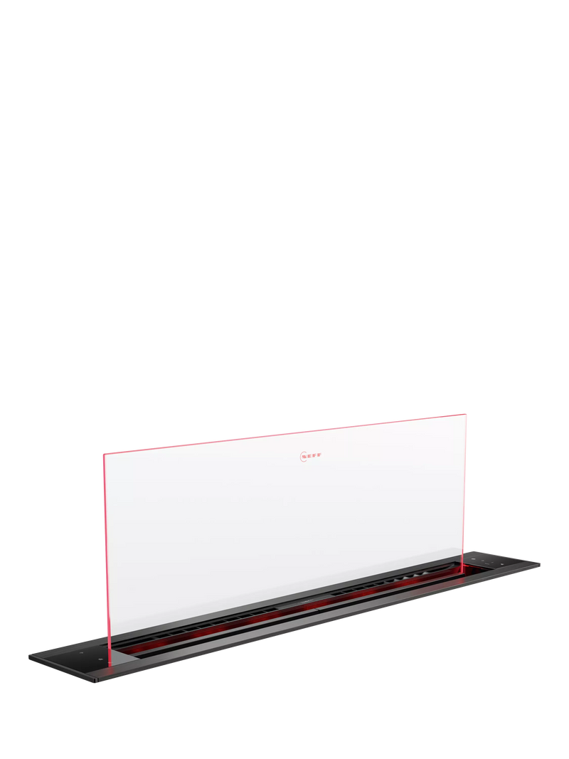 Neff downdraft cooker hood 90cm black glass (British brand)