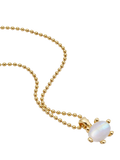 Daisy London gold moonstone claw necklace (British brand)