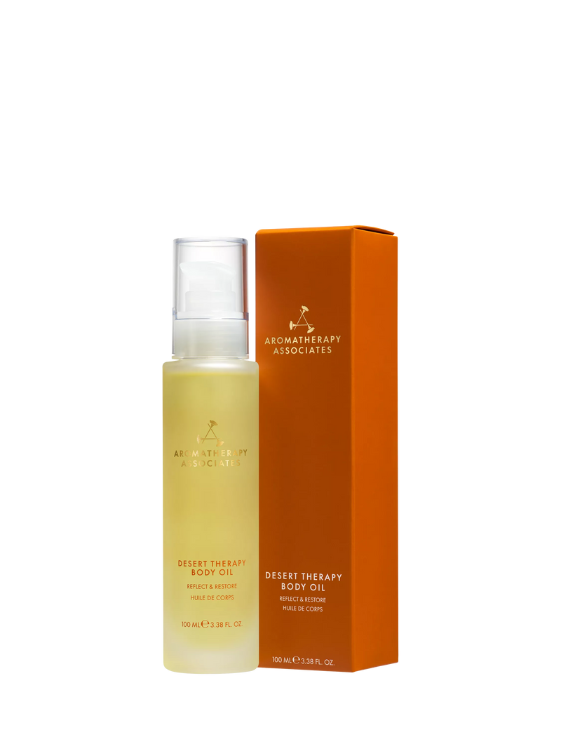 Aromatherapy Associates Desert Therapy body oil 100ml, imported from the UK
