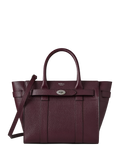 Mulberry Bayswater Zipped Small Classic Grain Leather Tote Bag