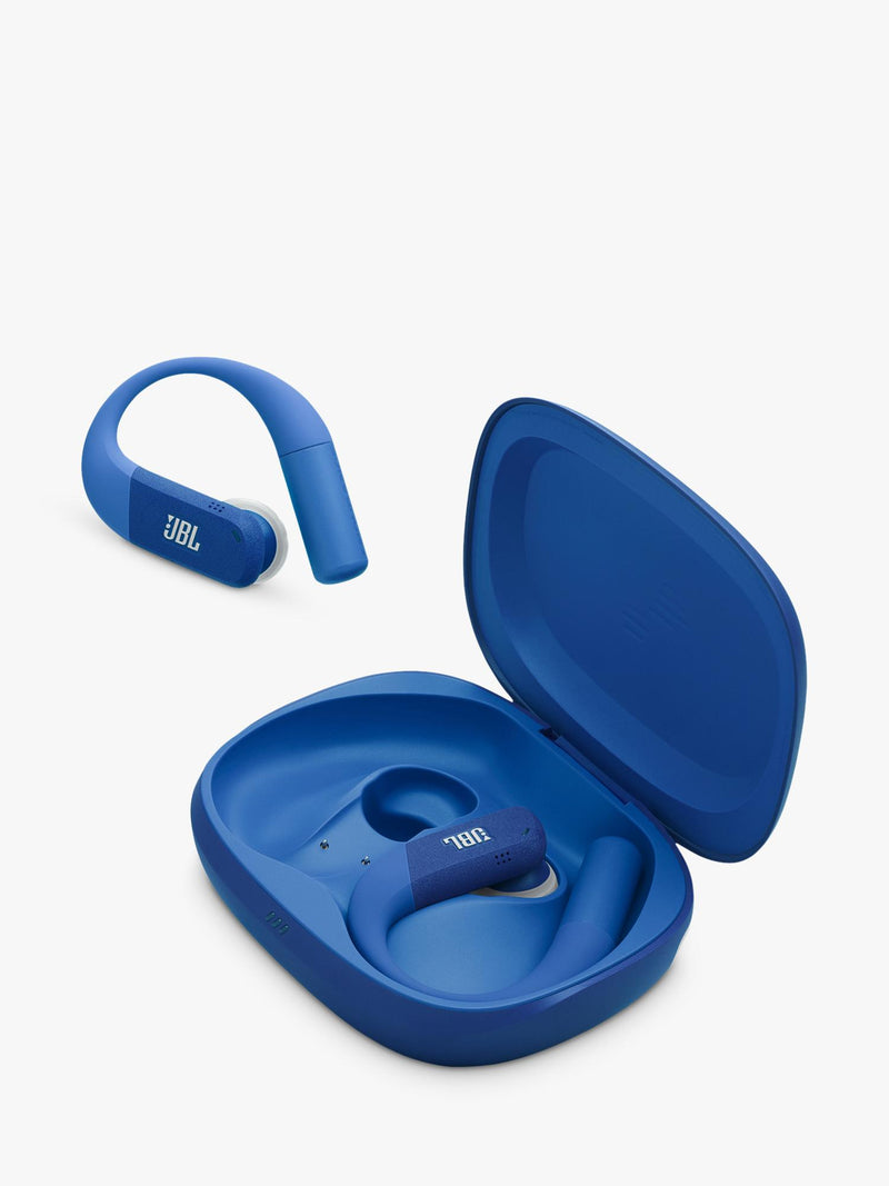 JBL Endurance Peak 4 true wireless earbuds blue - British product