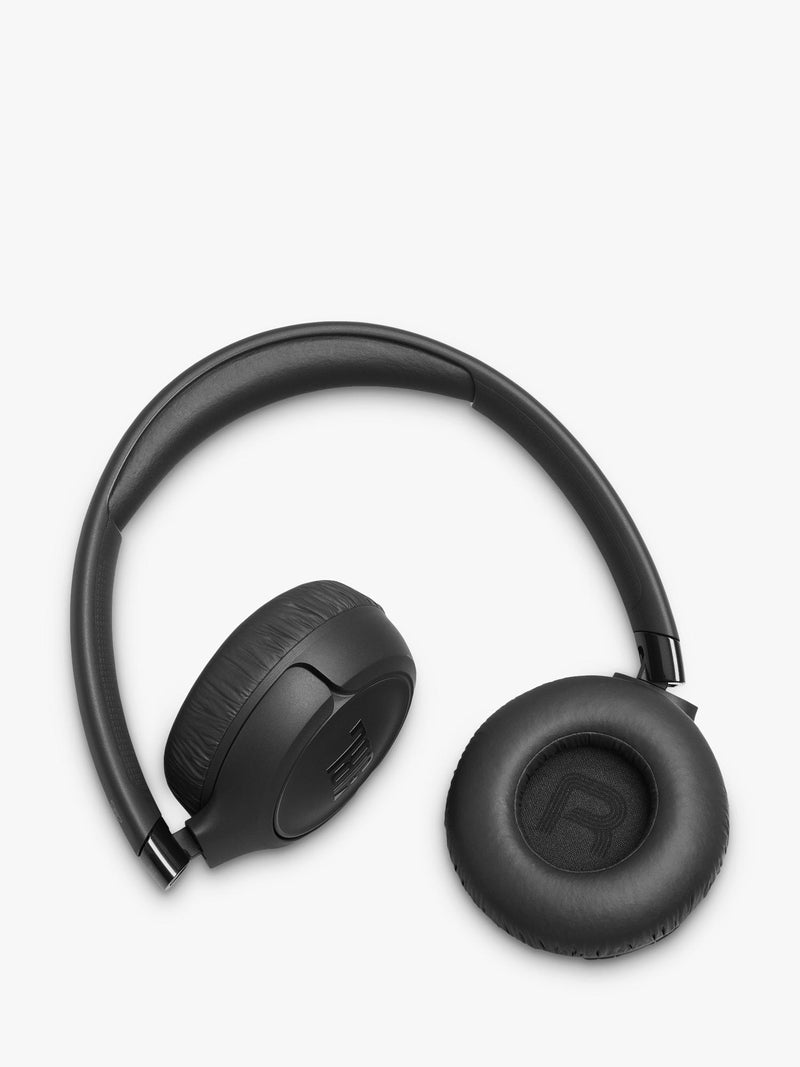 JBL Tune 680NC noise cancelling on-ear headphones black, UK version