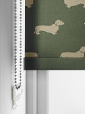 Emily Bond dachshund roller blind made to measure (British brand)