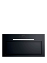 John Lewis Haier 52cm Canopy Cooker Hood, Black Glass- Buy online at McGrocer