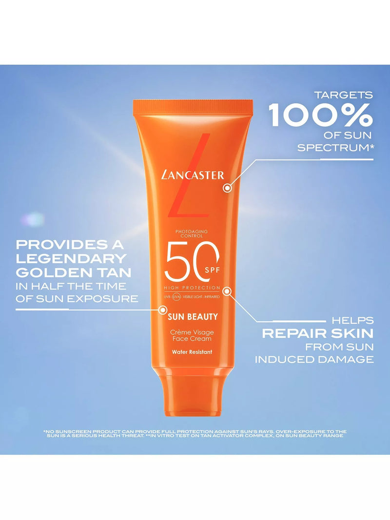 Lancaster Sun Beauty Face Cream SPF 30 50ml - British product