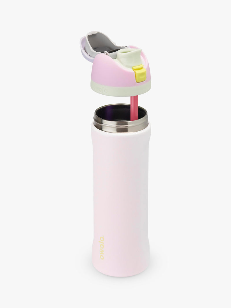 Owala FreeSip stainless steel bottle 710ml Candy Coated, imported from the UK