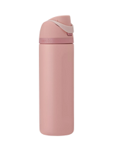 John Lewis Owala FreeSip Leak-Proof Stainless Steel Drinks Bottle, Rose Quartz, 710ml- Buy online at McGrocer