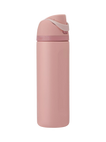 Owala FreeSip stainless steel drink bottle 710ml Rose Quartz, imported from the UK