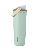 John Lewis Owala FreeSip Sway Leak-Proof Stainless Steel Drinks Bottle, 850ml, Eucalyptus- Buy online at McGrocer