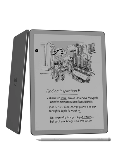 John Lewis Amazon Kindle Scribe Without Front Light eReader, 11, 16GB, Grey- Buy online at McGrocer