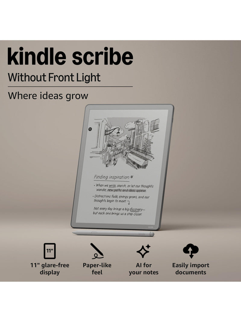 Amazon Kindle Scribe without Front Light 11-inch eReader (British brand)