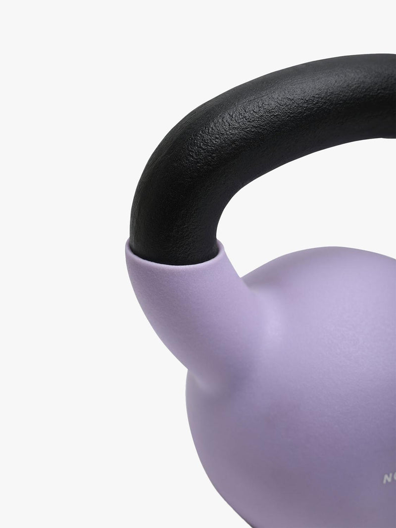 Northern Gym Equipment neoprene coated cast iron kettlebell 12kg, imported from the UK