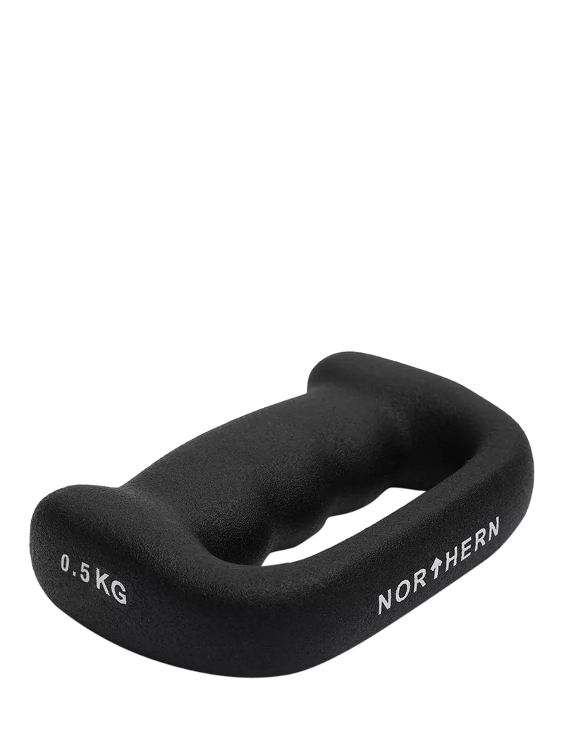 Northern Gym hand dumbbells D-shape 0.5kg - British product