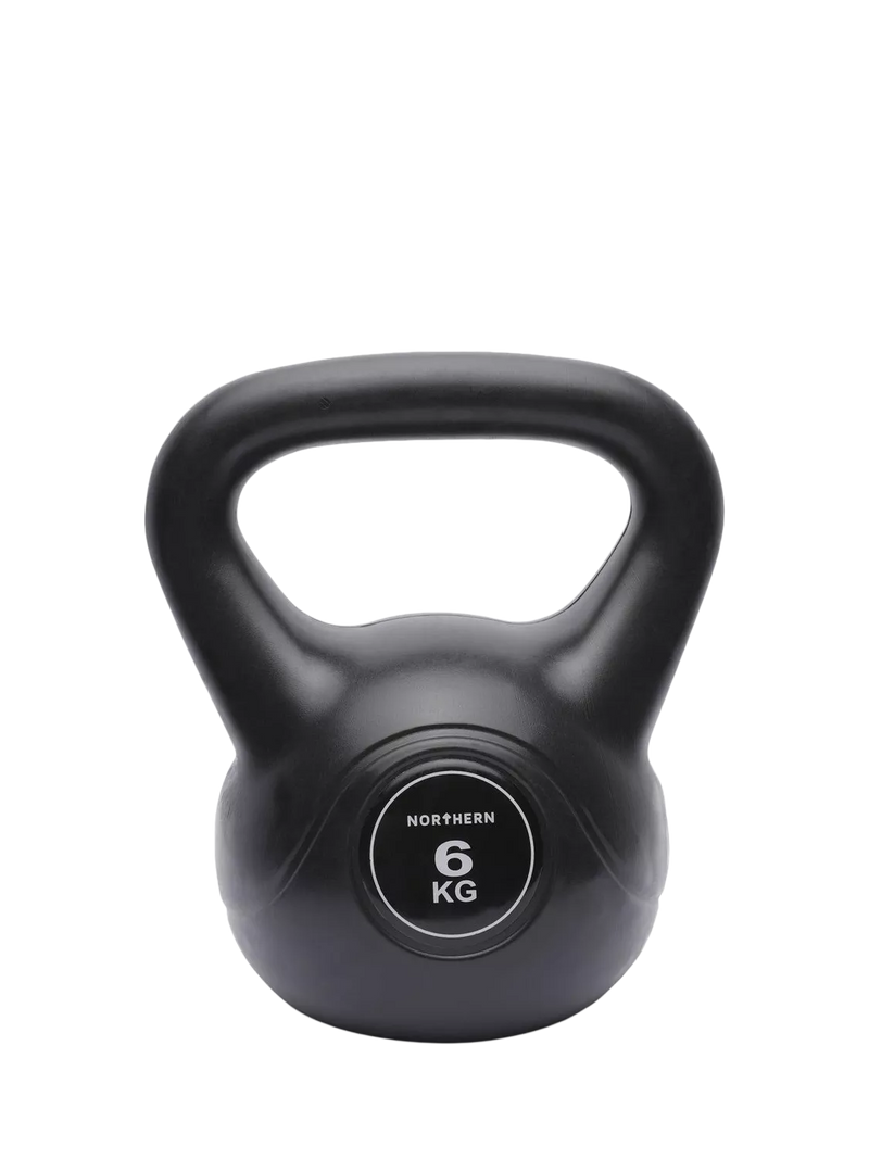 Northern Gym Equipment 6kg vinyl training kettlebell, UK version