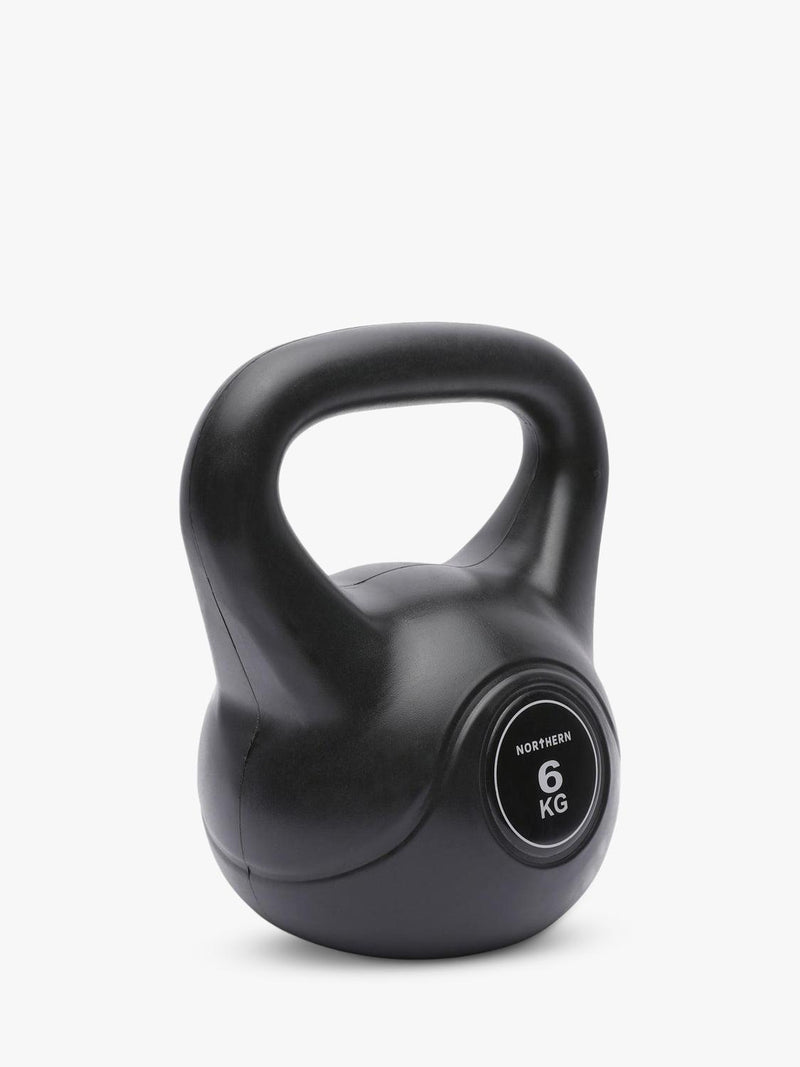 Northern Gym Equipment 6kg vinyl training kettlebell, UK version