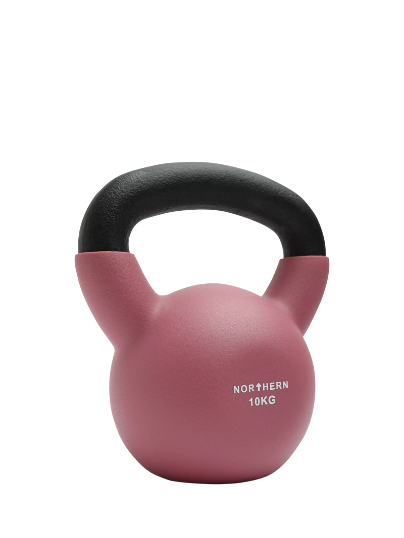 Northern Gym Equipment Neoprene Coated Cast Iron Kettlebell 10kg